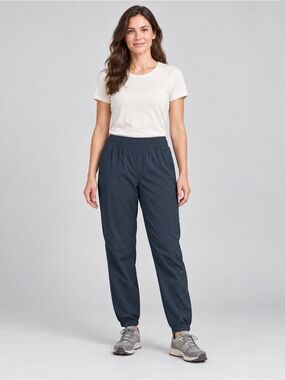 Eddie Bauer Women’s Fleece Lined Winter Joggers Pull On Pants sz 10 First Ascent